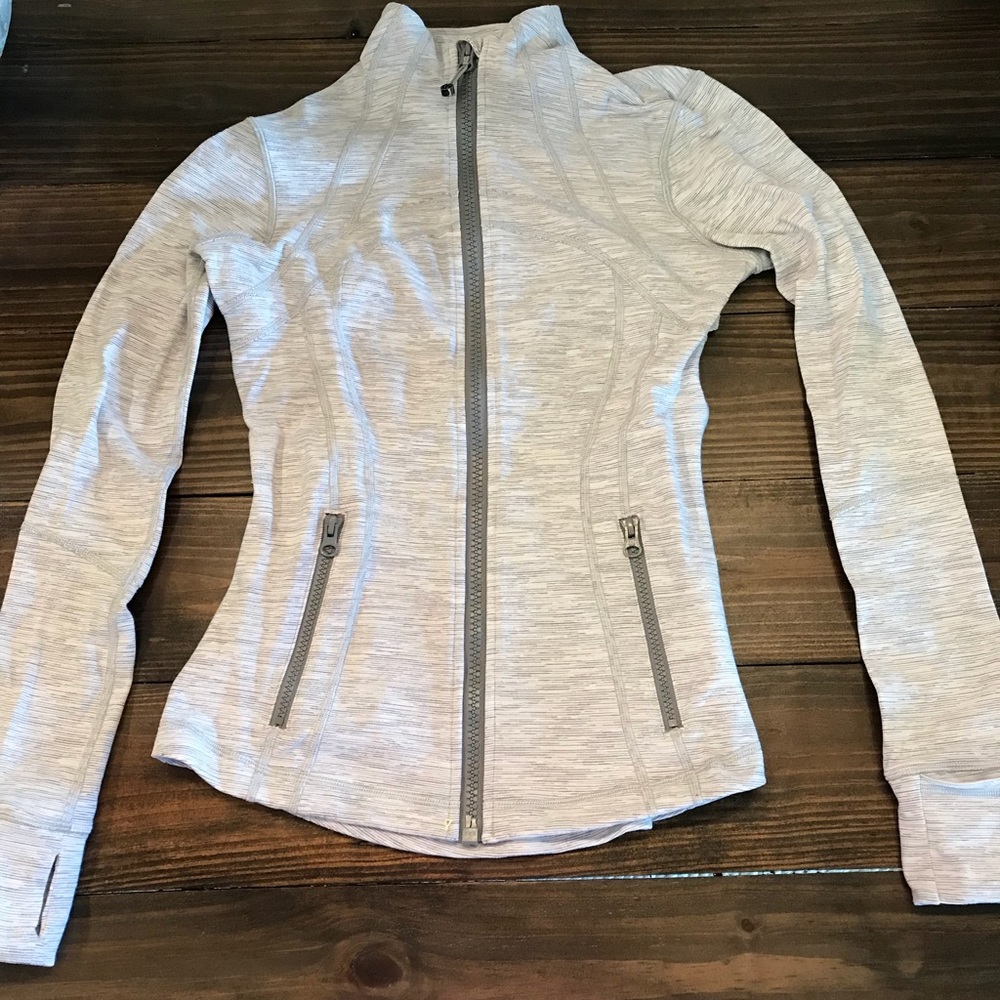 Lululemon Define Jacket, Size 6, grey